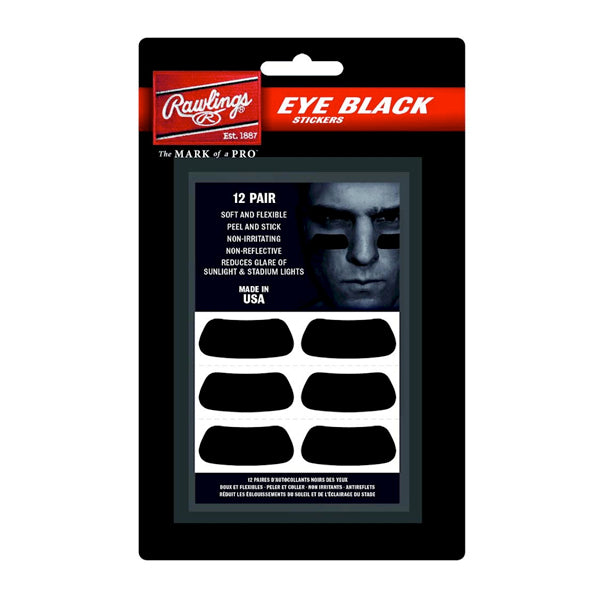 Eye Black Stickers (12 Pack), Featured Image