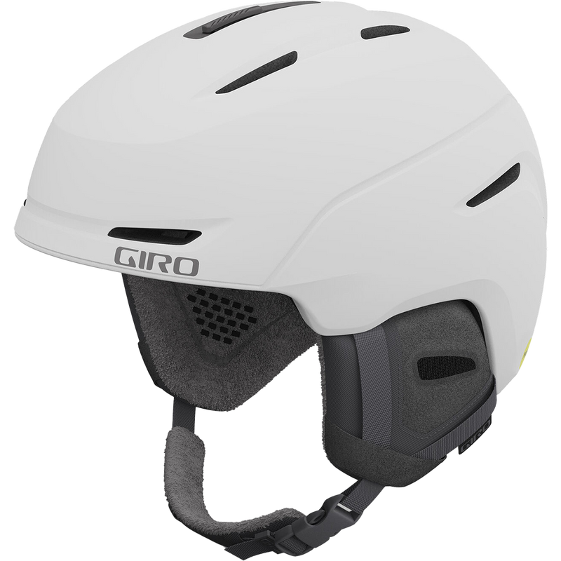 Women's Avera MIPS Round, Giro Women's Avera MIPS Asian Fit Matte White angle