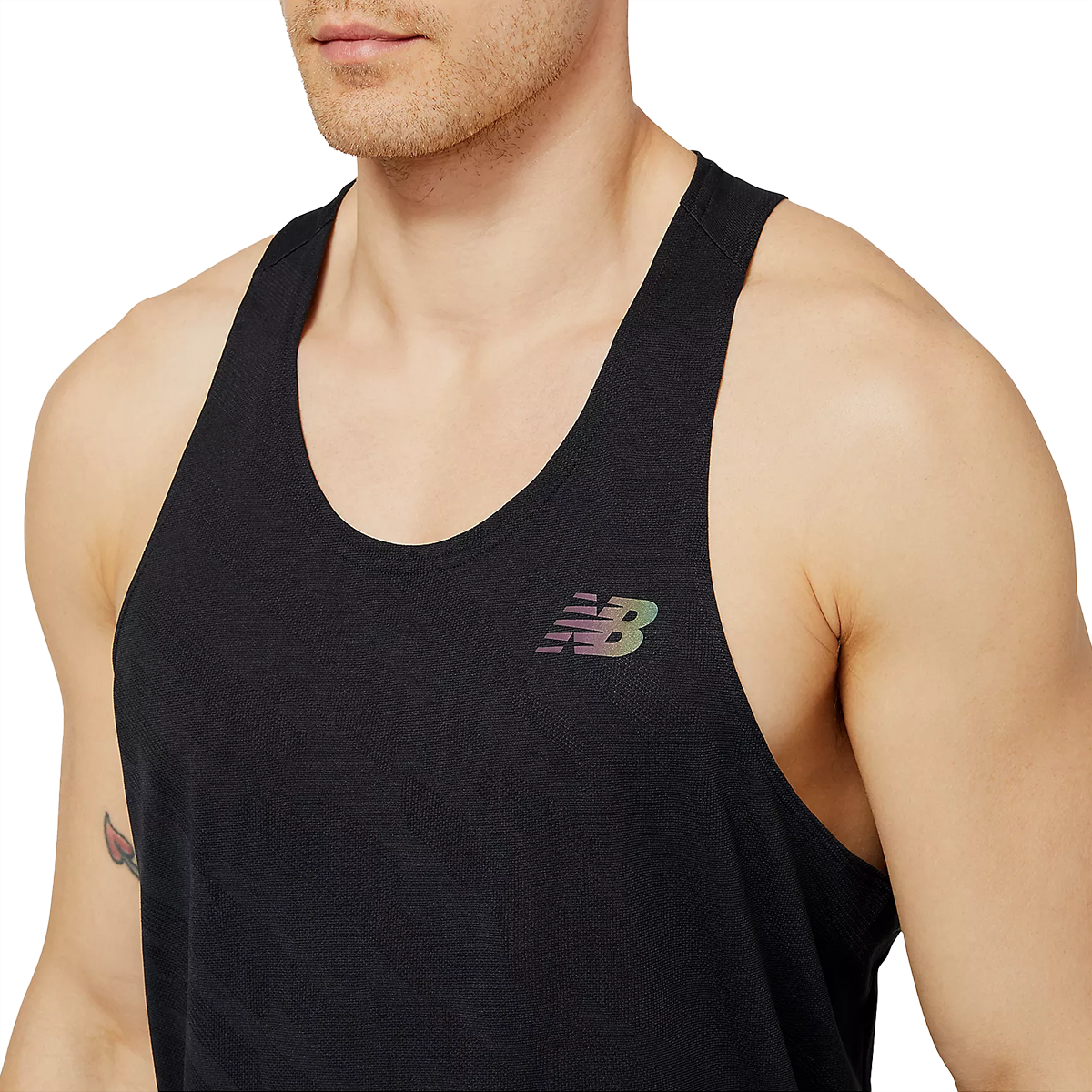 Men's Q Speed Jacquard Singlet alternate view