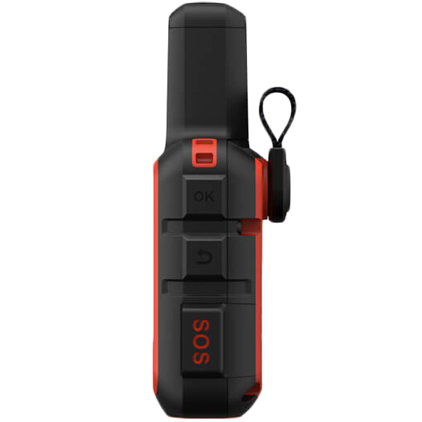 InReach Mini 2, Garmin InReach Mini 2 side buttons.