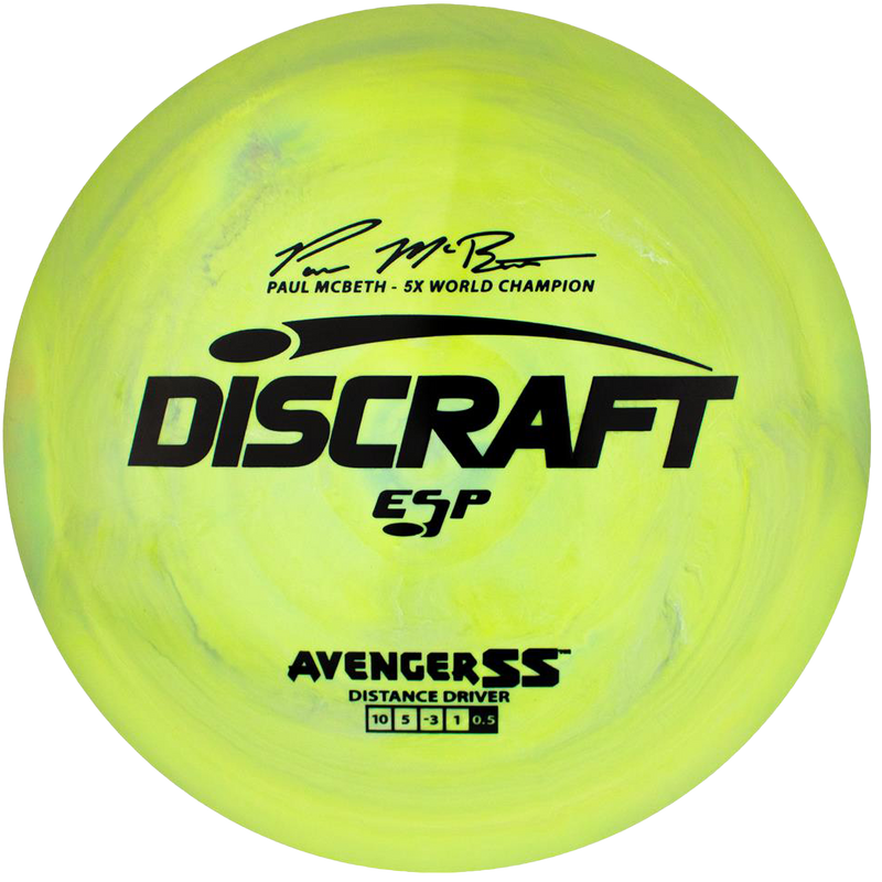ESP Avenger SS Paul McBeth Signature Series 173-174g, Discraft ESP Avenger SS Paul McBeth SS 173-174g