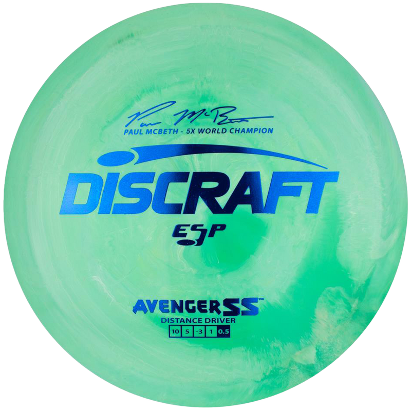 ESP Avenger SS Paul McBeth Signature Series 173-174g, Discraft ESP Avenger SS Paul McBeth SS 173-174g