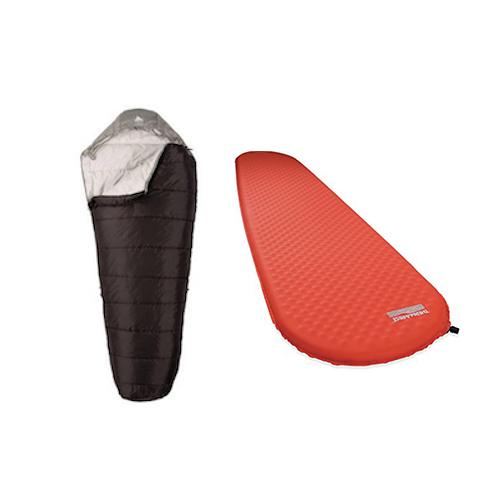 Men's Backpacking Sleeping Bag & Pad Combo, Featured Image