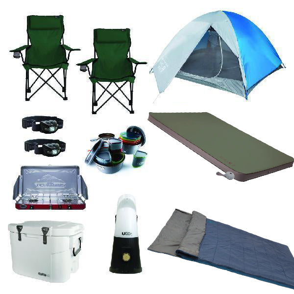 SB Rentals 2-Person Car Camping Package with Duo Sleeping Option