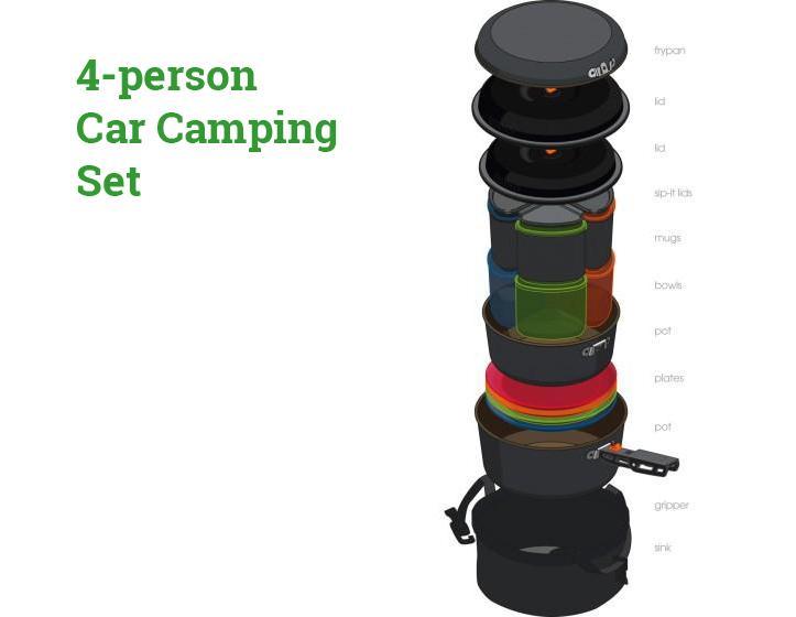 Camping Cook Sets, Sports Basement Rentals GSI Camping Cook Sets