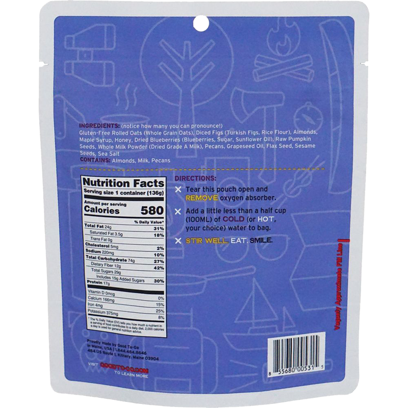 Essential 5-Day Emergency Food Kit, Good To-Go Granola (1 Serving)